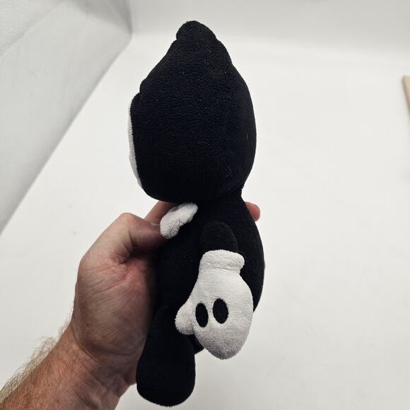 Bendy and the Ink Machine Bendy Plush Stuffed Toy Black White Smiling Doll Gift - Picture 3 of 7